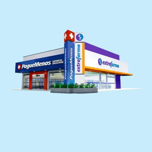 Pague Menos amplia participação de mercado para 6,9% Digital representa 21% da receita e cresce 58%.