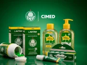 Palmeiras e Cimed lançam linha de produtos licenciados para torcedores Palmeiras e Cimed lançam linha de produtos licenciados com Carmed, Lavitan e outras marcas, ampliando estratégia de conexão com torcedores.
