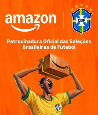 Amazon é a nova patrocinadora das Seleções Brasileiras de futebol Acordo de dois anos com a CBF inclui seleções masculina, feminina e categorias de base, reforçando estratégia da Amazon no esporte.