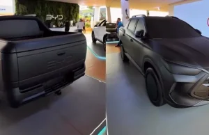 BYD apresenta picape média “secreta” na Agrishow Modelo camuflado apresentado na Agrishow antecipa nova picape híbrida da BYD com foco no agronegócio.