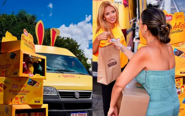 Nestlé e Garoto levaram “carro do ovo” às ruas e movimentaram a Páscoa Nestlé e Garoto levaram “carro do ovo” às ruas de SP e ES com venda itinerante de chocolates e experiência de marca na Páscoa.