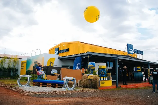 Empresa destaca soluções em aço para infraestrutura rural e indústria agrícola durante a principal feira do agronegócio da América Latina.