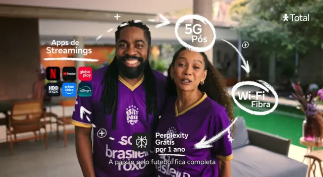 Campanha aposta em humor e conectividade para mostrar como a tecnologia transforma a experiência do torcedor durante o Mundial.