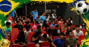 Yázigi Aracaju promove gincana inspirada na Copa do Mundo 2026, unindo inglês, cultura e esporte em atividades interativas com alunos.