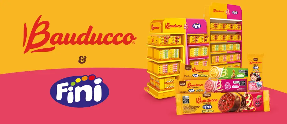 Bauducco amplia parceria com Fini e lança novos cookies, bolinhos e biscoitos recheados no mercado brasileiro.