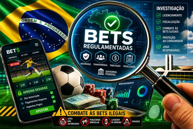Governo Federal endurece regras e amplia combate às bets ilegais no Brasil Governo Federal reforça combate às bets ilegais com bloqueio financeiro, apreensão de bens e novas regras para instituições financeiras e publicidade.