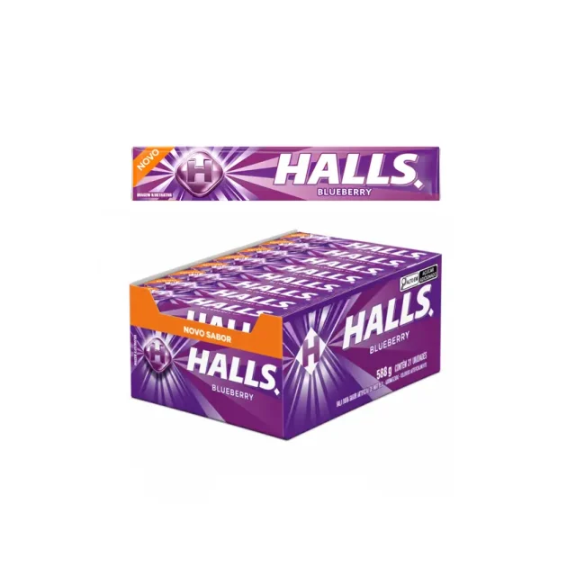 Halls lança o novo sabor Blueberry no Brasil. A novidade chega com foco na Geração Z e reforça a estratégia da marca de apostar em intensidade e frescor.