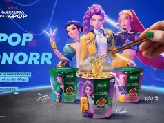 Knorr lança noodles em edição limitada inspirada em Guerreiras do K-Pop Marca da Unilever estreia na categoria de noodles instantâneos com sabores coreanos e parceria com a animação fenômeno da Netflix.