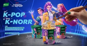 Marca da Unilever estreia na categoria de noodles instantâneos com sabores coreanos e parceria com a animação fenômeno da Netflix.
