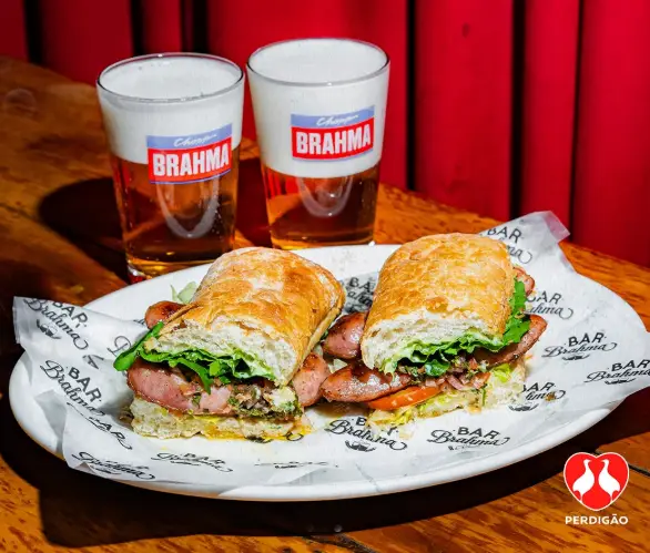 Perdigão e Bar Brahma lançam Choripán por R$ 32 durante temporada de jogos de futebol Perdigão e Bar Brahma lançam Choripán por R$ 32. Lanche exclusivo estará disponível até 20 de julho durante a temporada de jogos de futebol.