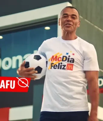 Cafu é anunciado como embaixador do McDia Feliz 2026 Cafu é o embaixador do McDia Feliz 2026. A campanha acontece em 22 de agosto e destinará a renda das vendas do Big Mac para projetos de saúde, bem-estar e educação.