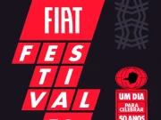 Fiat Festival 50 Anos reúne Thiaguinho, IZA e espetáculo inédito com 1.600 drones Evento gratuito acontece em 21 de julho, no Mineirão, com apresentações de Thiaguinho, IZA, César Menotti & Fabiano, transmissão ao vivo pelo Multishow e Globoplay e o maior show de drones da América do Sul.