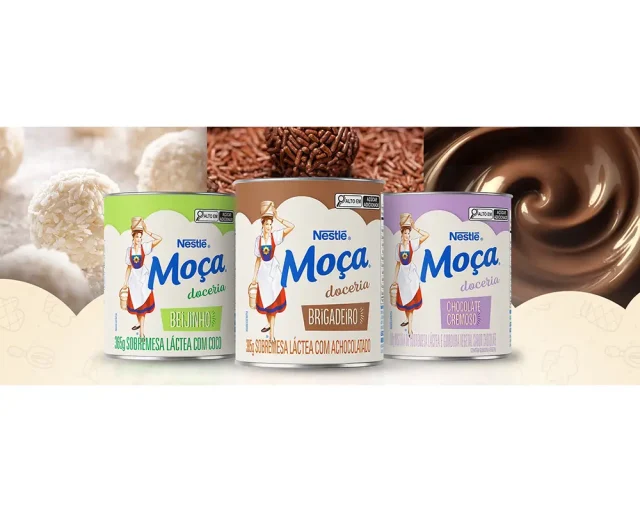 Linha Moça Doceria retorna às prateleiras no segundo semestre de 2026 com sabores clássicos e reforça parceria entre Nestlé e Grupo Piracanjuba.