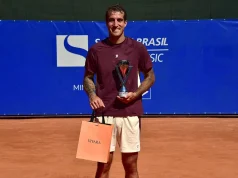 Felipe Meligeni conquista o Santos Brasil Tennis Classic e celebra retomada da carreira após lesões Felipe Meligeni vence Paulo Saraiva por 2 sets a 0 e conquista o Santos Brasil Tennis Classic, torneio ITF M25 disputado no Esporte Clube Pinheiros, em São Paulo.