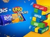 BIS lança experiência de jogo com comida em collab com UNO Stacko BIS e Mattel lançam edição limitada inspirada em UNO Stacko. Chocolates viram peças de uma torre para montar, jogar e compartilhar.