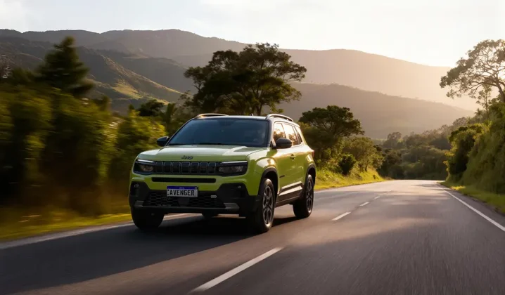 Jeep Avenger chega ao Brasil com sistema MHEV, tecnologia de intelig&ecirc;ncia artificial com ChatGPT, ADAS e pre&ccedil;os a partir de R$ 114.990.