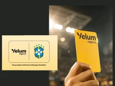 Cartão amarelo vira espaço publicitário inédito no futebol brasileiro CBF anuncia a Yelum Seguros como patrocinadora oficial da arbitragem. Pela primeira vez, uma marca estampará os cartões amarelos utilizados pelos árbitros nas competições nacionais.