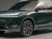 Geely amplia investimento no Brasil e inicia produção do EX5 EM-i Geely EX5 EM-i, SUV híbrido plug-in da Geely, apresentado em vista frontal e lateral.