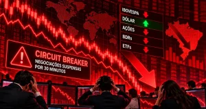B3 aciona circuit breaker pela primeira vez desde 2020 e suspende negociações por 30 minutos após forte reação do mercado à vitória de Lula.