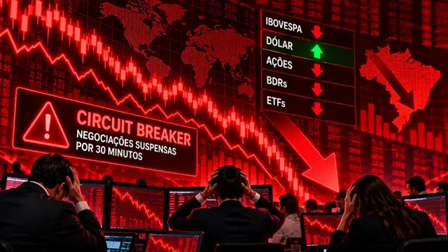 B3 aciona circuit breaker pela primeira vez desde 2020 após vitória de Lula B3 aciona circuit breaker pela primeira vez desde 2020 e suspende negociações por 30 minutos após forte reação do mercado à vitória de Lula.