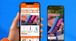 Amazon Shopping Videos exibe vídeos de criadores de conteúdo e produtos à venda no aplicativo, conectando demonstrações em vídeo à compra online.